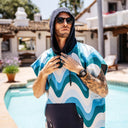 Changing Poncho: Wave Blue