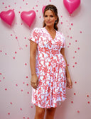 Charmed Organic Wrap Dress