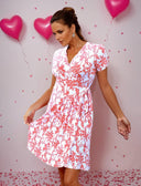 Charmed Organic Wrap Dress