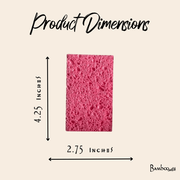 Cellulose Natural Cleaning Sponge