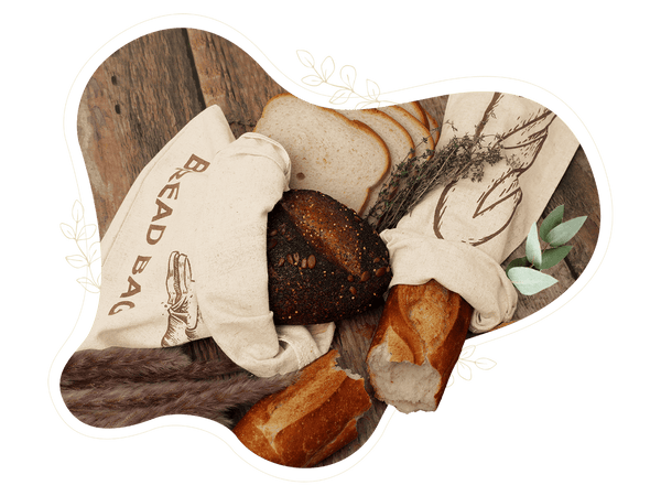 Linen Bread Bags