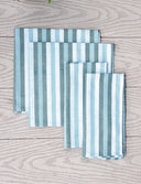 Cloth Napkins- Ocean Stripes- Set of 4