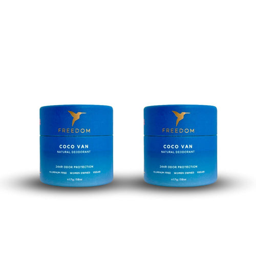 Travel Mini CocoVan Deodorant - Pack 2
