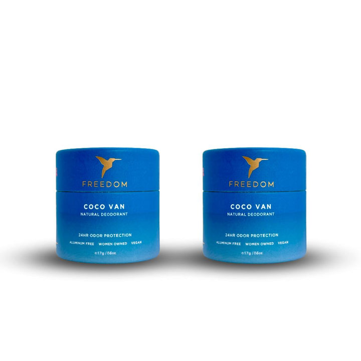 Travel Mini CocoVan Deodorant - Pack 2