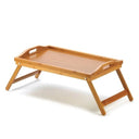 Collapsible Bamboo Bed Tray
