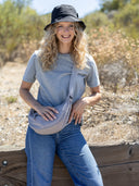 Organic Cotton Crossbody Bag