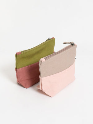 Canvas Cosmetic Bag - Honua Pouch