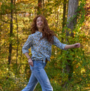 Good Boyfriend Shirt - Darlington Floral Bluebird