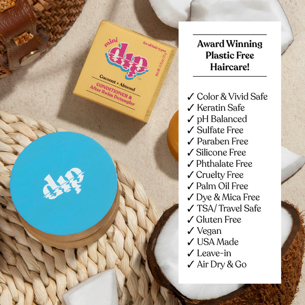 Mini Dip Conditioner & After Swim Detangler - Coconut & Almond