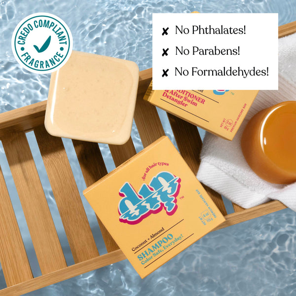Color Safe Shampoo Bar for Every Day - Coconut & Almond