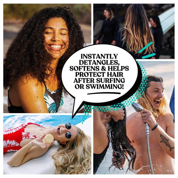 Sun Shield: Conditioner Bar & After Swim Detangler