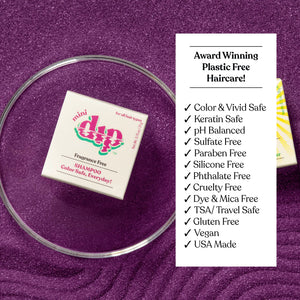 Mini Dip Color Safe Shampoo Bar for Every Day - Fragrance Free