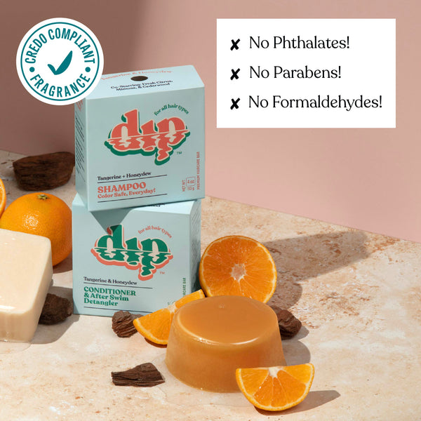 Conditioner Bar & After Swim Detangler - Tangerine & Honeydew