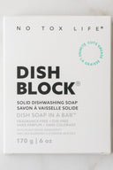 DISH BLOCK® solid dish soap - 6 oz (170g) bar - No Tox Life®