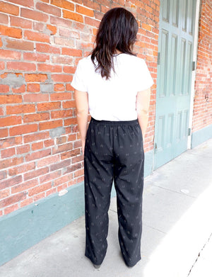 Dusky Black Pants