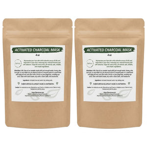 2-pack Activated Charcoal Facial Mask