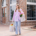 Canvas Jumbo Tote Bag