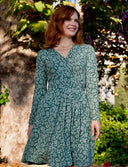 Enchanted Organic Wrap Dress