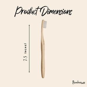 Bamboo Toothbrush | Compostable Bristle