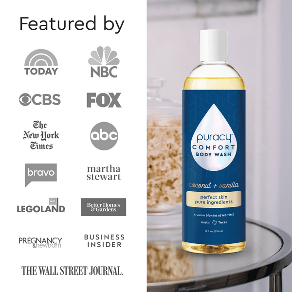 Puracy Natural Body Wash - Acidified, PH Balanced