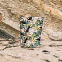 Festival Blanket: Monstera Green Pink