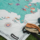 Festival Blanket: National Parks and Monuments Map