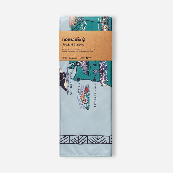 Festival Blanket: National Parks and Monuments Map