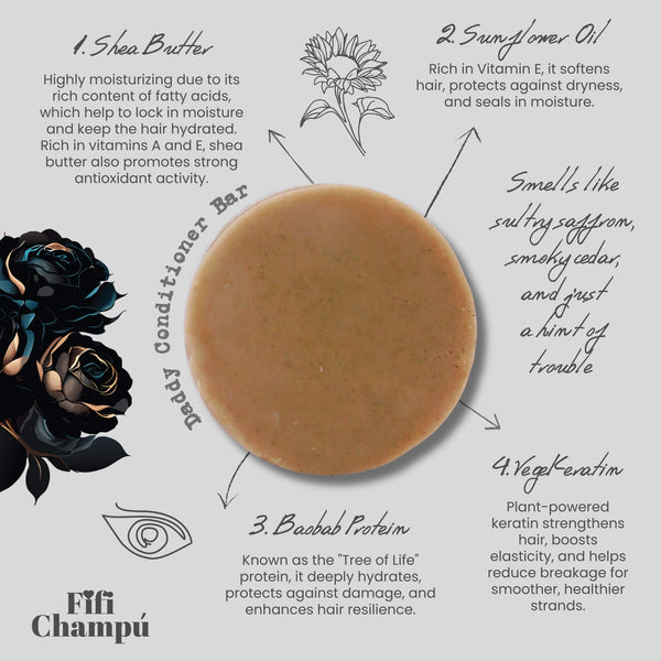 Daddy Conditioner Bar: Hydrate and Revive Your Hair