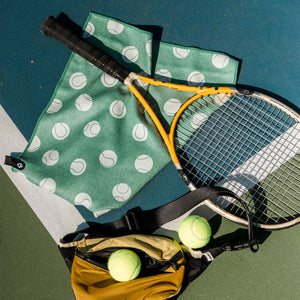 Fitness Towel: Love Love Green