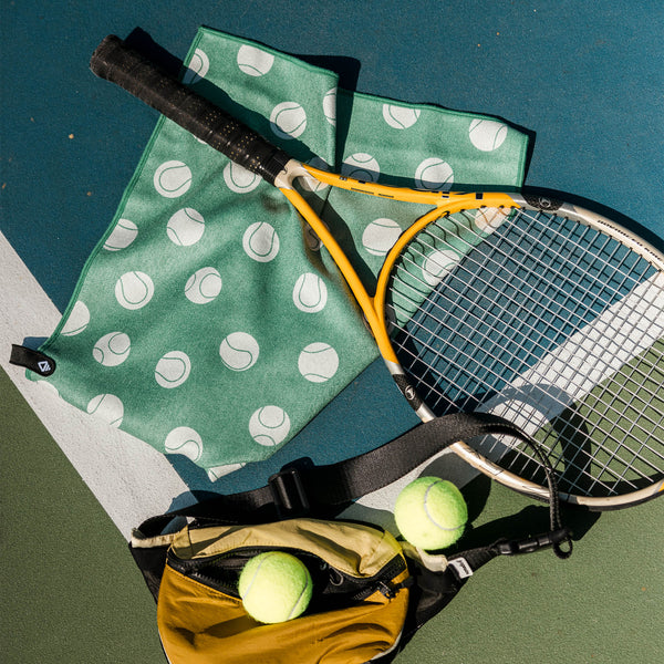 Fitness Towel: Love Love Green