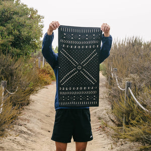 Fitness Towel: Mud Cloth