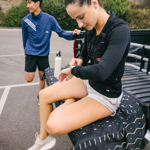 Fitness Towel: Mud Cloth