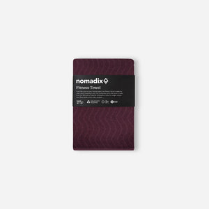 Fitness Towel: Regenerative Burgundy