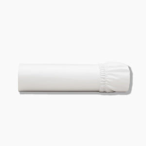 Organic Cotton White Fitted Sheet