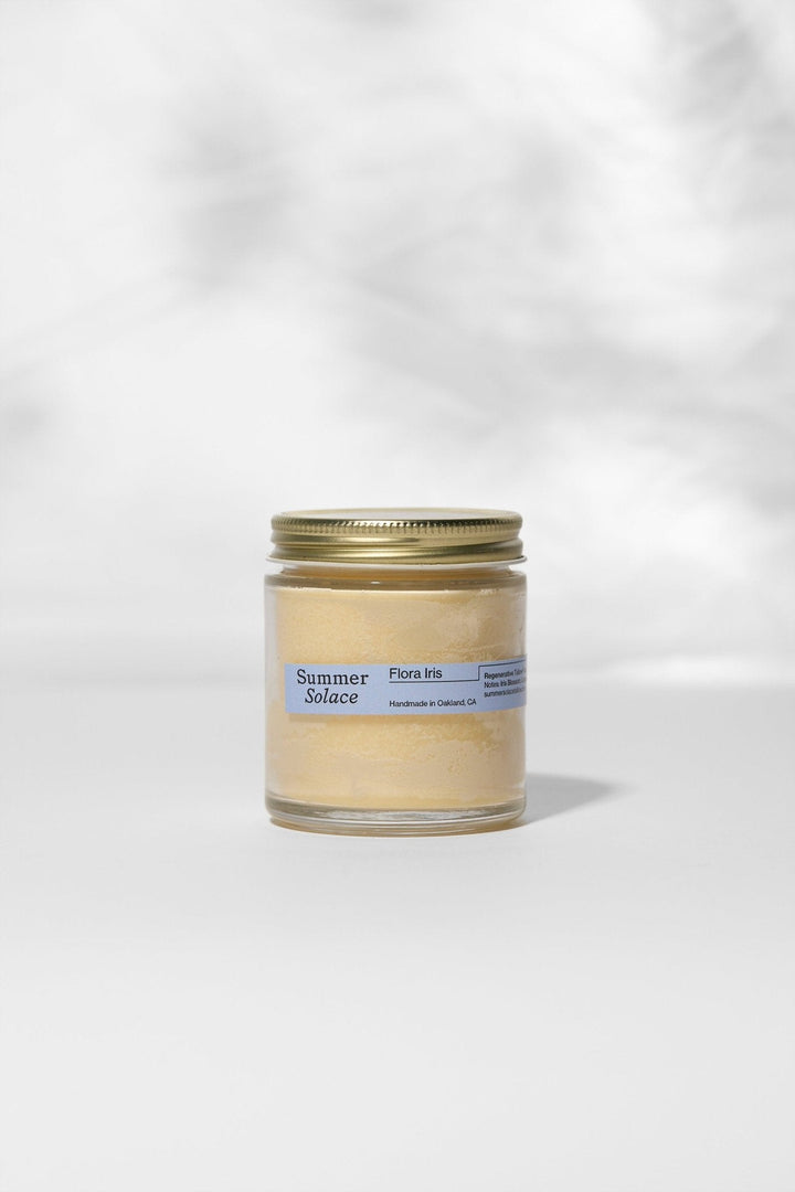 Flora Iris – Travel Candle | Orris Root & Palo Santo