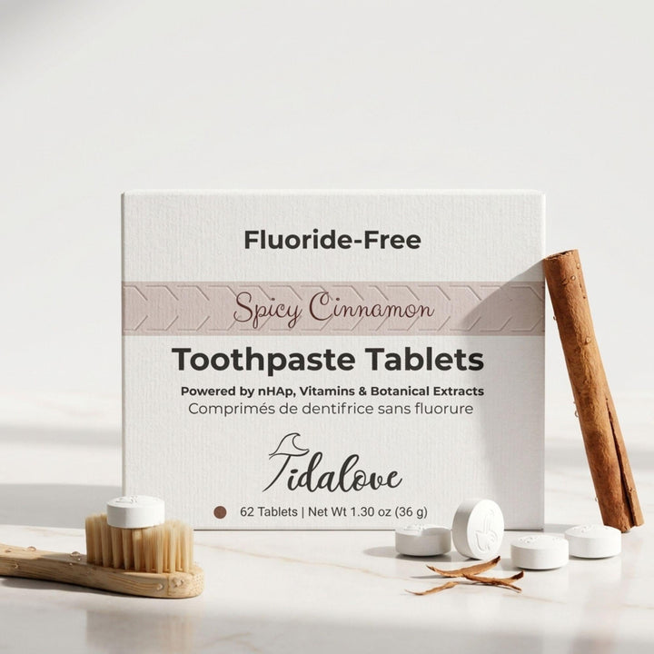 Fluoride-Free Cinnamon Toothpaste Tablets — 1 Month