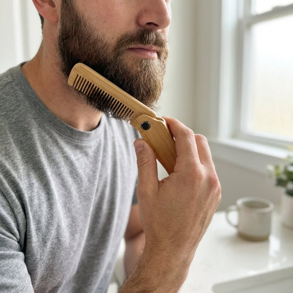 Foldable Bamboo Hair Comb