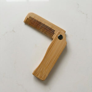 Foldable Bamboo Hair Comb