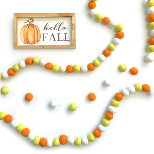 Candy Corn - Eco Garland