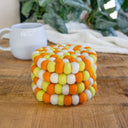 Candy Corn Eco Coasters