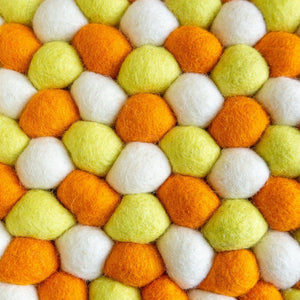 Candy Corn Eco Coasters