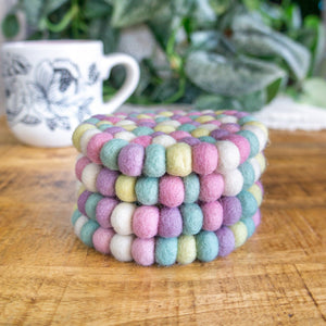 Cotton Candy Eco Coasters