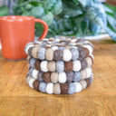 Earth Tones Eco Coasters