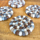 Earth Tones Eco Coasters