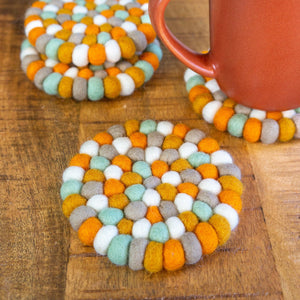 Pumpkin Patch Eco Coasters