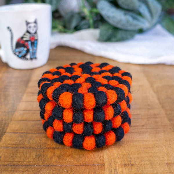 Trick or Treat Eco Coasters