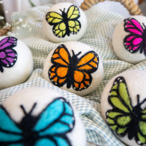 Moon Monarch Butterfly Trio