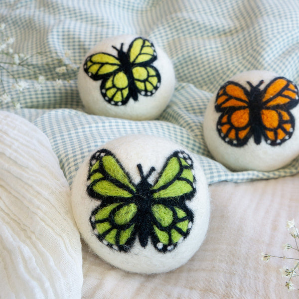 Sun Monarch Butterfly Trio