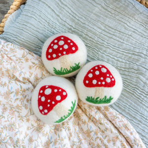 White Mushroom Trio