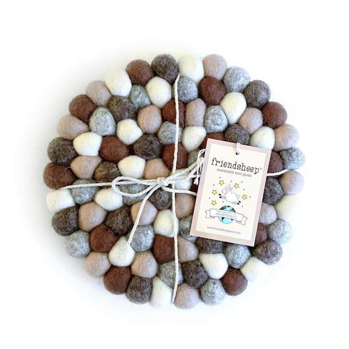 Earth Tones Eco Coasters